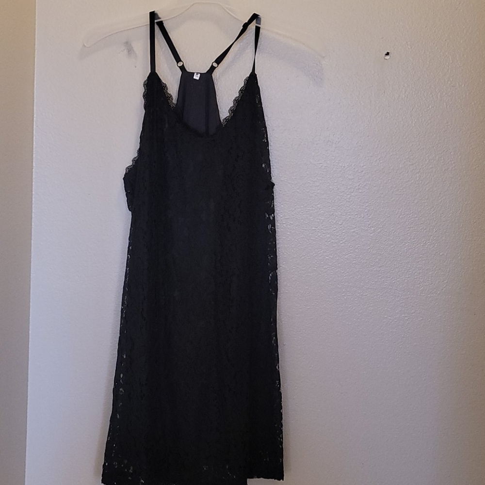 Black lace dress never worn